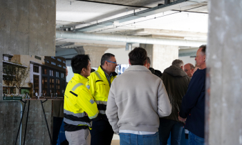 Start bouw event Glasgebouw