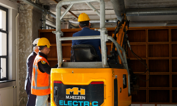 Start bouw event Glasgebouw