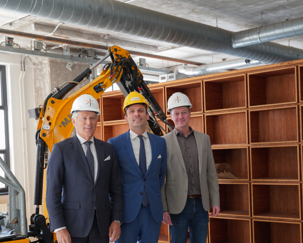 Start bouw event Glasgebouw